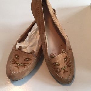 Charlotte Olympia Moccasin kitty flats